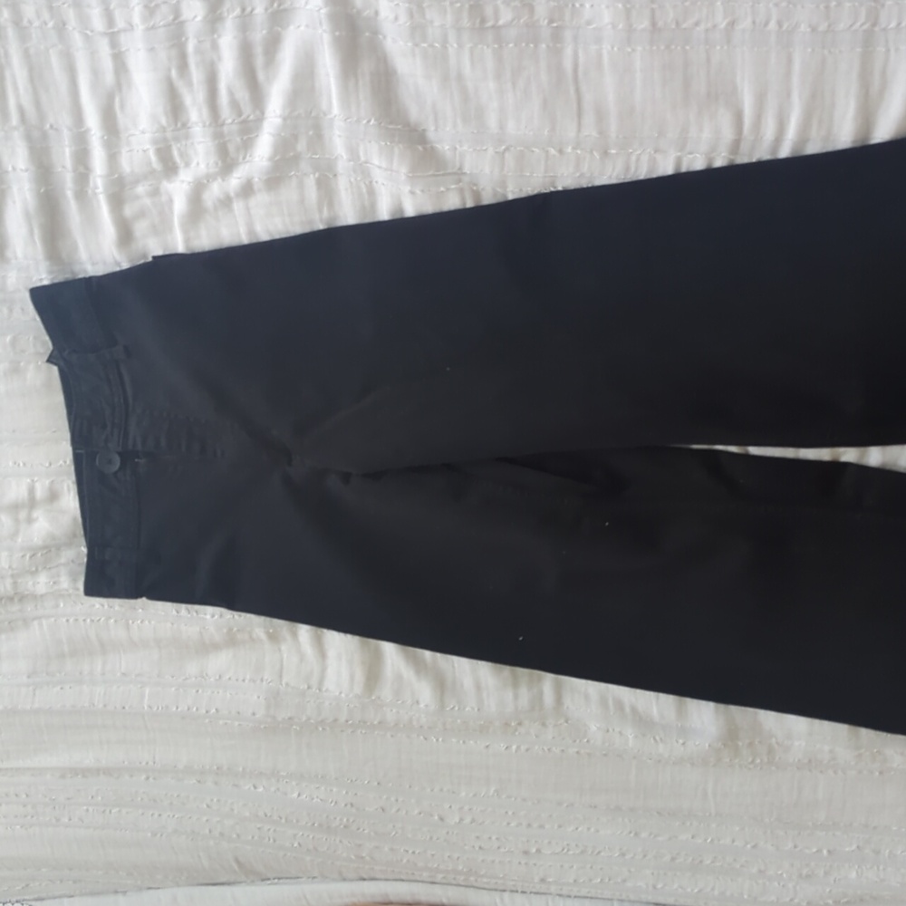 ZARA wide leg black jeans